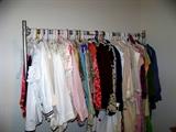 3+ racks of clothes...hundreds of pieces in great condition