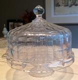 Vintage Domed Cake Stand...one of the prettiest we have ever seen!