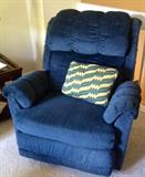 Great Comfy Recliner in Blue