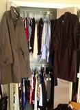 A closet full of clothes from Loft, Macy's, Nordstroms in Small & Medium sizes, most are smalls