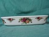 Royal Albert Old Country Roses Serving Dish 12 3/4 X 9 1/2