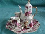 Old Country Roses 10 pc Miniature Tea Set 