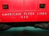 American Flyer Train Set vintage 1952 - engine and 5 cars plus tracks, transformer, and more