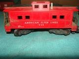 American Flyer Train Set vintage 1952 - engine and 5 cars plus tracks, transformer, and more