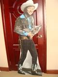 Roy Rodgers Stand Up Display