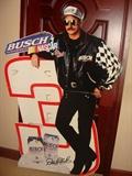 Dale Earnhardt in Busch NASCAR Marketing Display