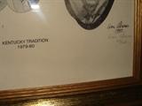 Kentucky Tradition Signed Print 1979-80