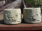 Concrete/Cement Planters "The Berri Patch" 1997