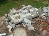 Misc. Stacks of Yard Brick, etc.