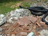 Misc. Stacks of Yard Brick, etc.