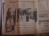 Kennedy Assassination newspapers 