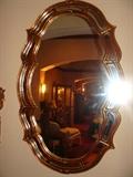 Lovely French Provincial Style Rococo Baroque Wall Mirror 42 1/2" x 26 1/2"