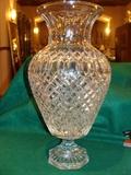 Beautiful Crystal Vase 18"
