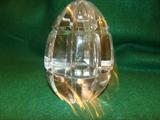 Lovely Crystal Egg 4 1/2"
