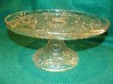 Beautiful Antique Cake Plate pedestaled