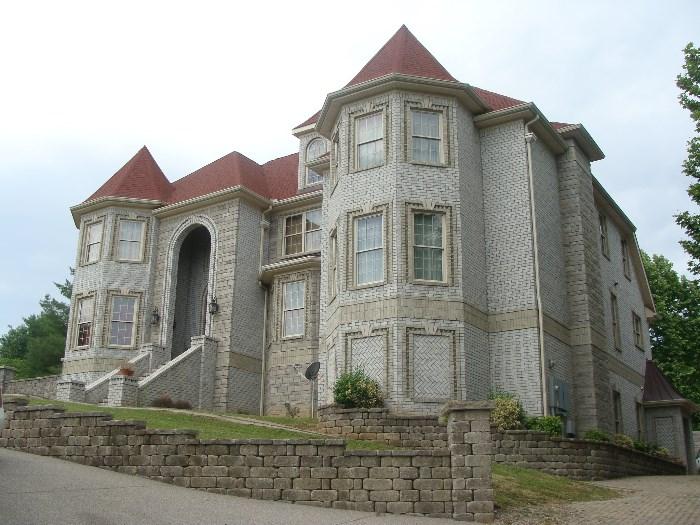 View of the home where these Treasures are located. From our self-entitled "Biltmore room" to the European style courtyard to the yard itself, "treasures await!"