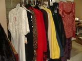 Just of a few of the Beautiful Clothing Items offered at this estate sale