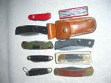 VINTAGE COLLECTION OF QUALITY POCKET KNIFES.