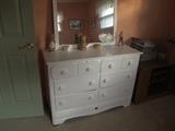 ONE OF TWO PIECES OF VINTAGE BEDROOM SET LOOK AT THE DETAIL SO CUTE!