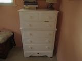 ONE OF TWO PIECES OF VINTAGE BEDROOM SET LOOK AT THE DETAIL SO CUTE!