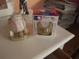 TWO SIGNED TIGERS BASEBALLS