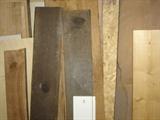 Wood working stock material - large planks and ties, solid mahogany, oak, and exotics.