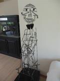 Metal Man Made by Dr.Harry Barnett made out of Surgical Instruments 