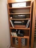 Crate Barrel Book Case glass doors