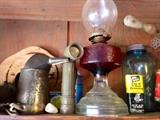 Lantern, military flash light, lantern etc