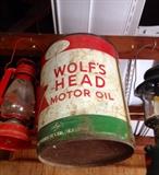 Wolf's head can