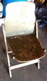 WWll military field chair