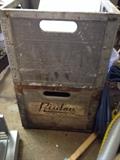 Vintage milk crates