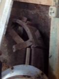 Vintage tractor wheel