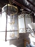 sconce crystal chandelier , ceiling fan ceiling lights , bathroom lights , tiffany style lamps , gold , silver , coins , records , stained glass , leaded glass , diamonds , treasure , cash , 