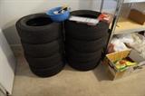 one set is P/205/65R15 and the set on the right is Michelin 215/70/R15