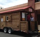 Sal's BBQ on hand with hot fresh smoked ribs, chicken, and beef brisket!