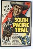 Lot#:	197
Description:	1952 Movie Poster "South Pacific Trail" Rex Allen
A fantastic original movie poster from the 1952 Republic Picture Studio, "South Pacific Trail", starring the Arizona cowboy Rex Allen and Koko, the miracle horse of the movies. Other cast members include Slim Pickens, Estelita, Nestor Paiva, Roy Barcroft and the Republic Rhythm Riders. The poster is numbered in the lower right corner, "52 /63". The poster is currently preserved in a plastic poster frame. Measures 41" x 28". The poster has some creases where it was previously folded and the lower right corner has tears that have been repaired. Great decoration for a man cave!
Tag Word: Western, southwestern, Intdes