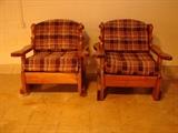 BS12 Pine chairs (one reclines) for the man cave