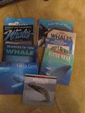 Collection of Whale Books. Whale Tapes.