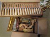 Old Wood Carving Tools.