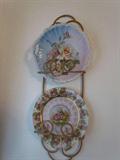 Old Hand-painted Plates.