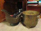 Old Brass Containers.