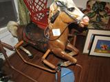 1970's Wonder Horse, rocking horse.