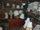Choose your lamp shade to go on your lamp. Many varieties.