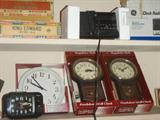 New Wall Clocks. Radio.