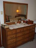 Sumter Cabinet Co. Dresser w/Mirror.