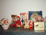 Vintage Christmas Items. Capi de Monte.