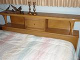 Kent-Coffey Bookcase Headboard Double/Full Bed