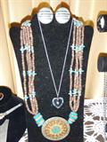 Lots of costume jewelry,including Monet, Liz Clairborne, Trifari, others.