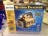 Storm Tracker. It is a TV/Latern/AM/FM/Radio all in one. Great For Hurricane Season This Year.